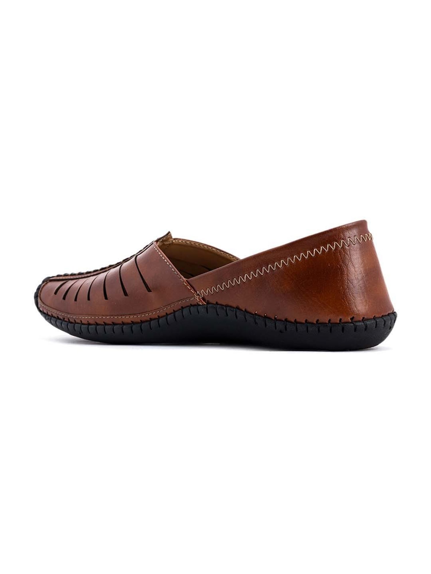 Lazard by Khadim's Men's Tan Ethnic Juttis