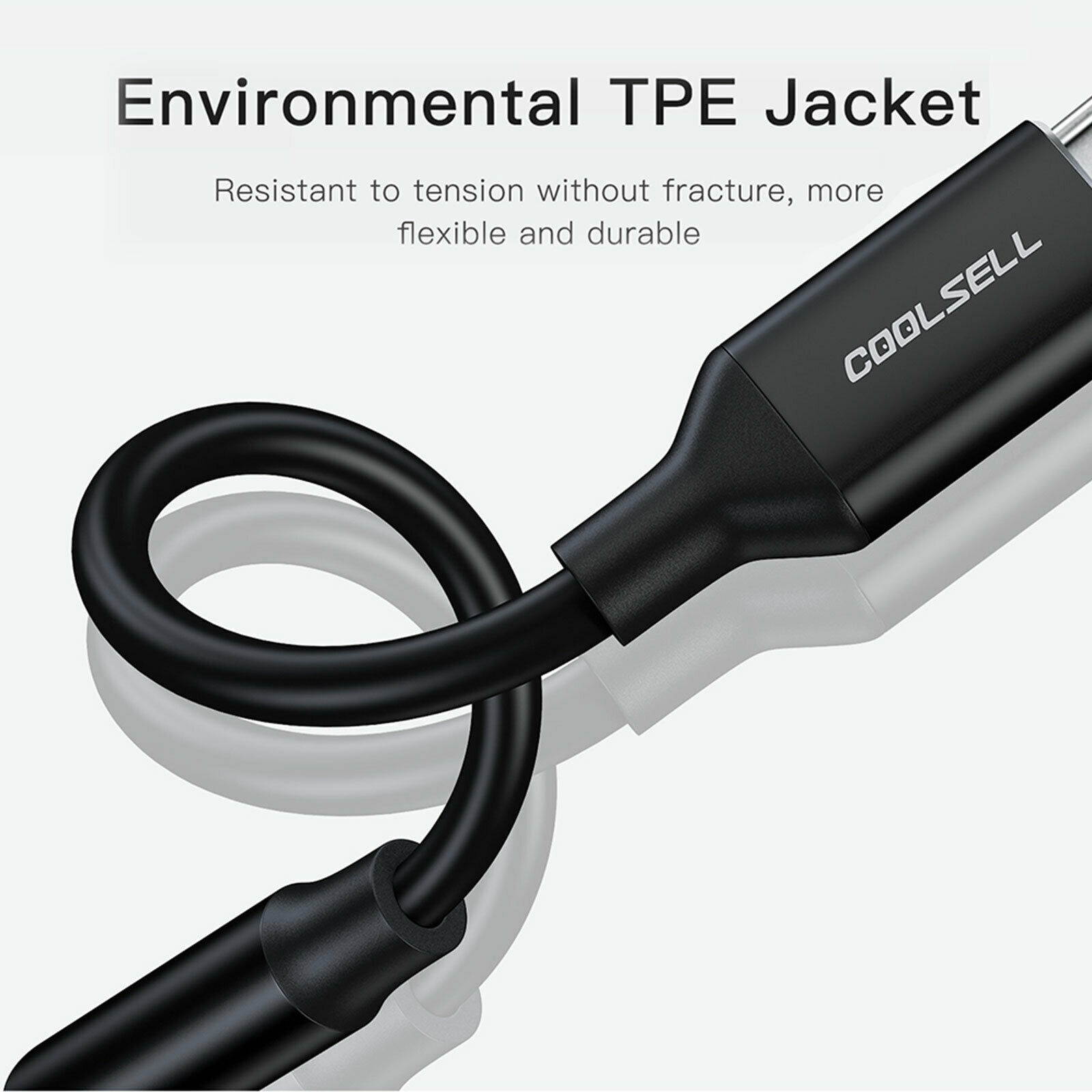 1/2x USB-C Type C Adapter Port to 3.5MM Aux Audio Jack Earphone Headphone Cable