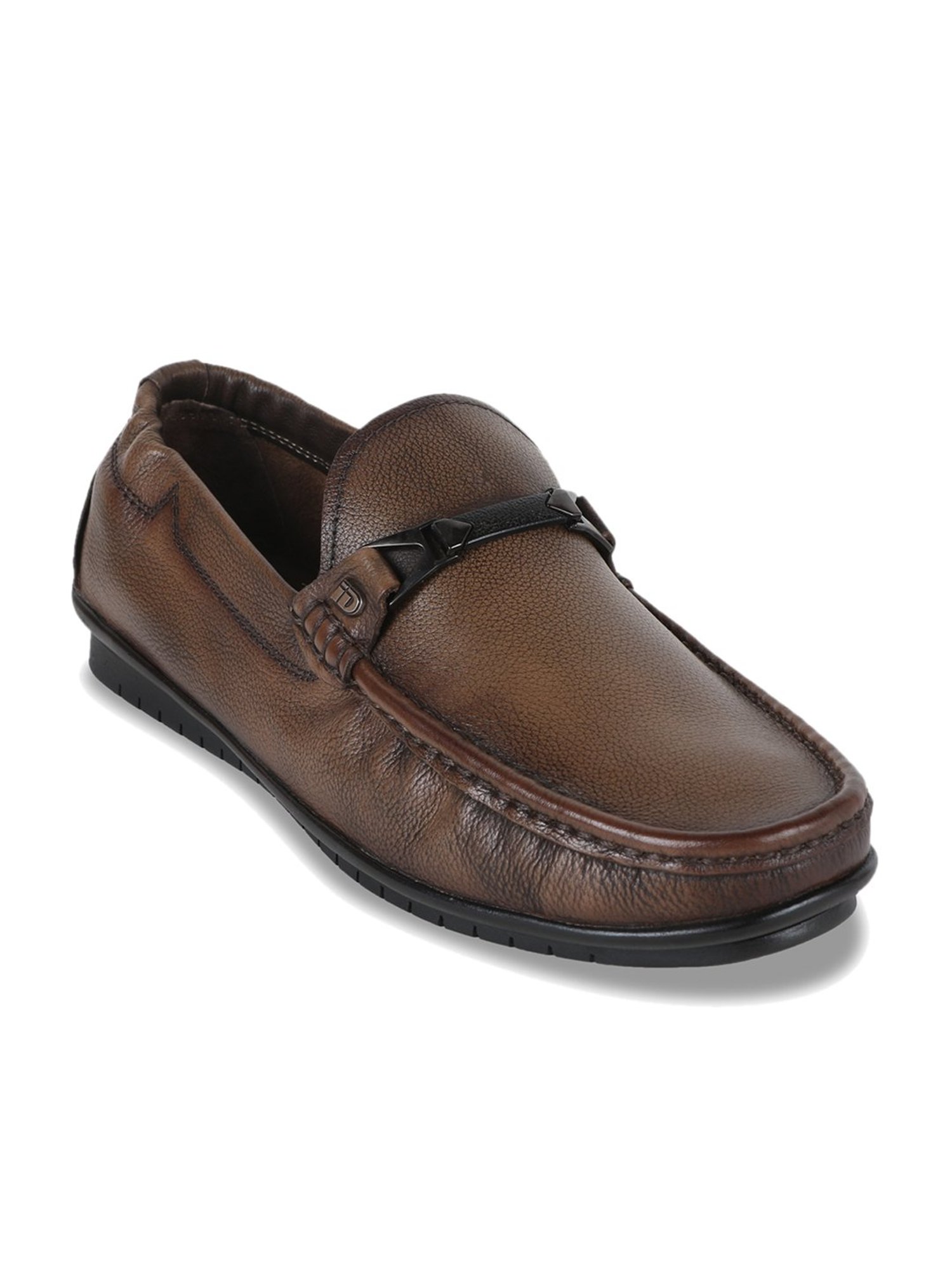 ID Men's Brown Casual Loafers