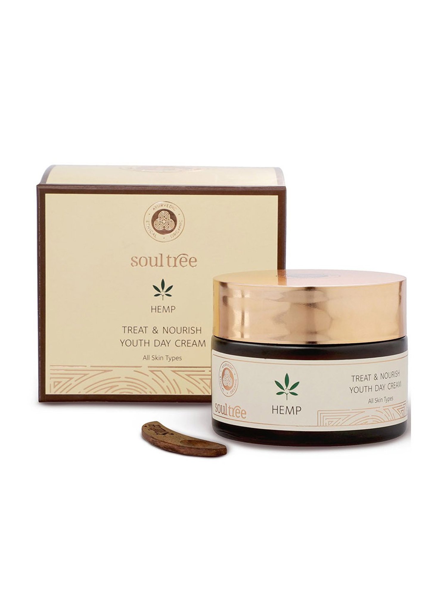 Soultree Hemp Treat & Nourish Youth Day Cream - 50 gm