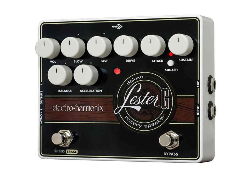 Electro-Harmonix Lester G Deluxe Rotary Speaker pedal for guitar