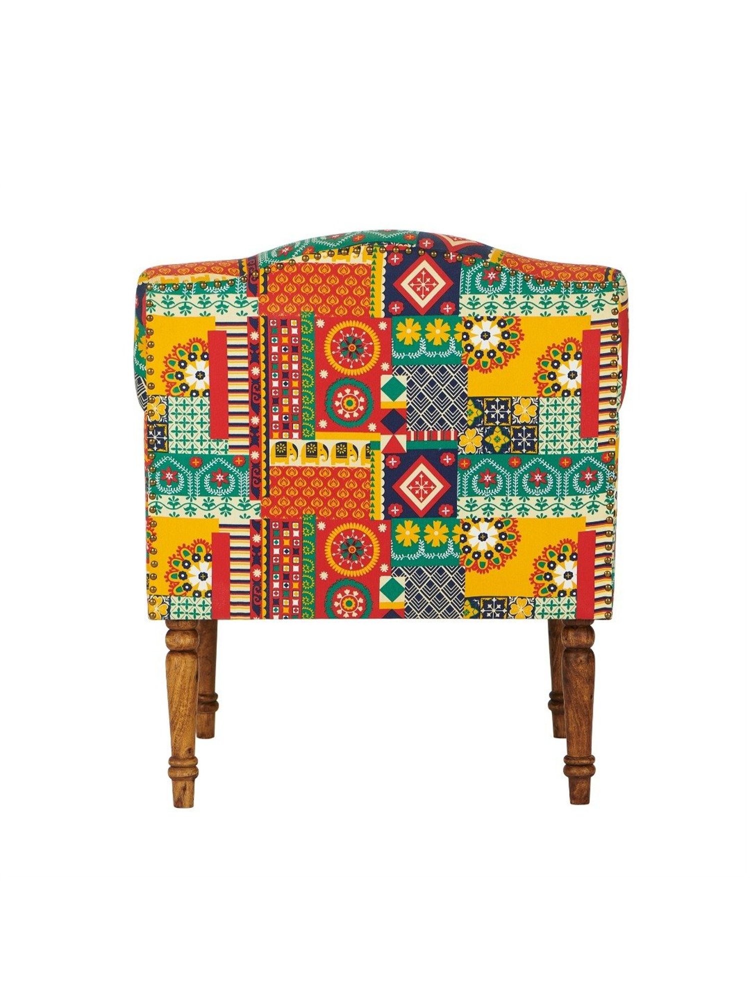 Durian Melania Cigar Brown Fabric Rocker Chairs