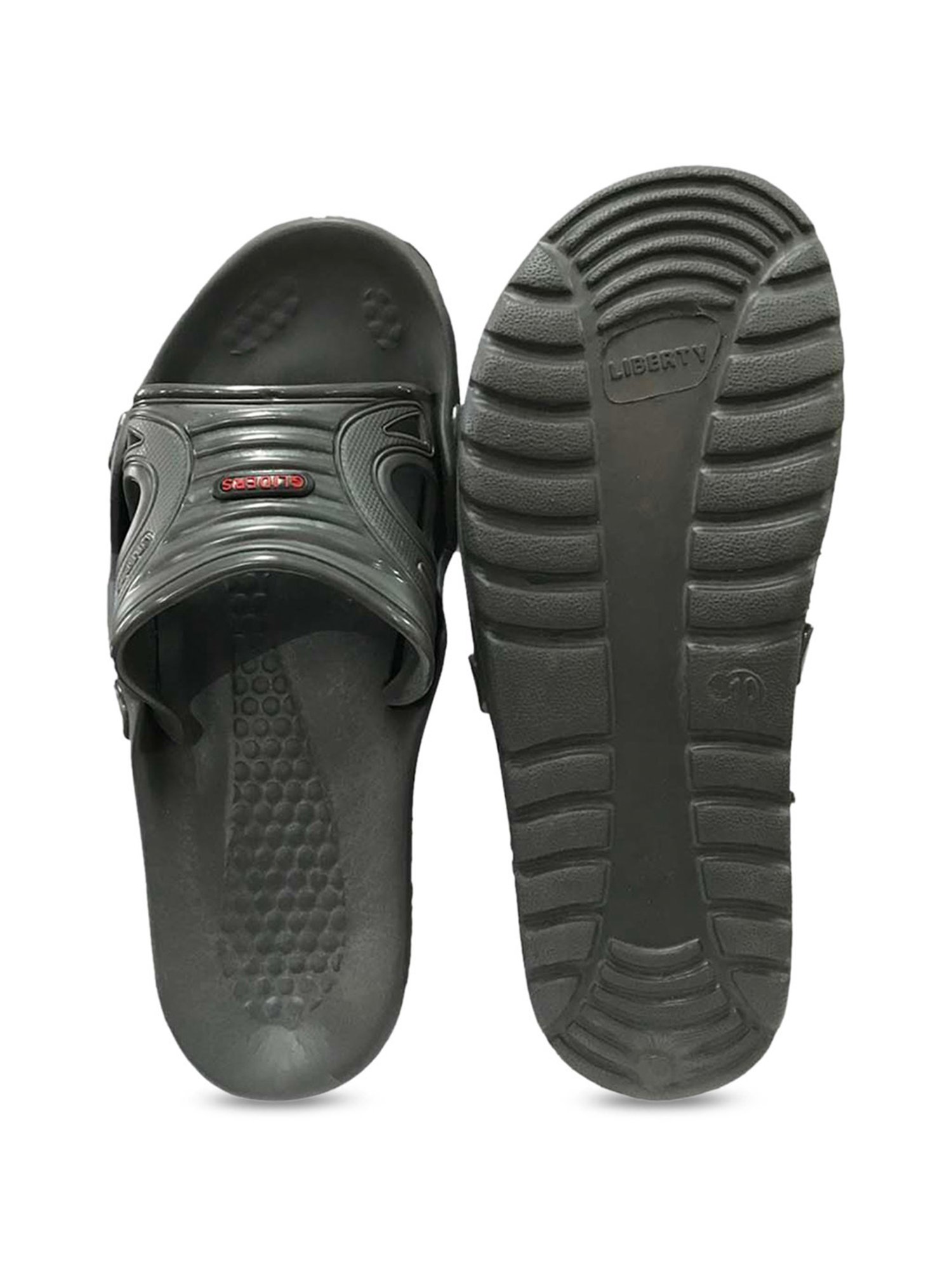 Aha by Liberty Men's Grey Slides