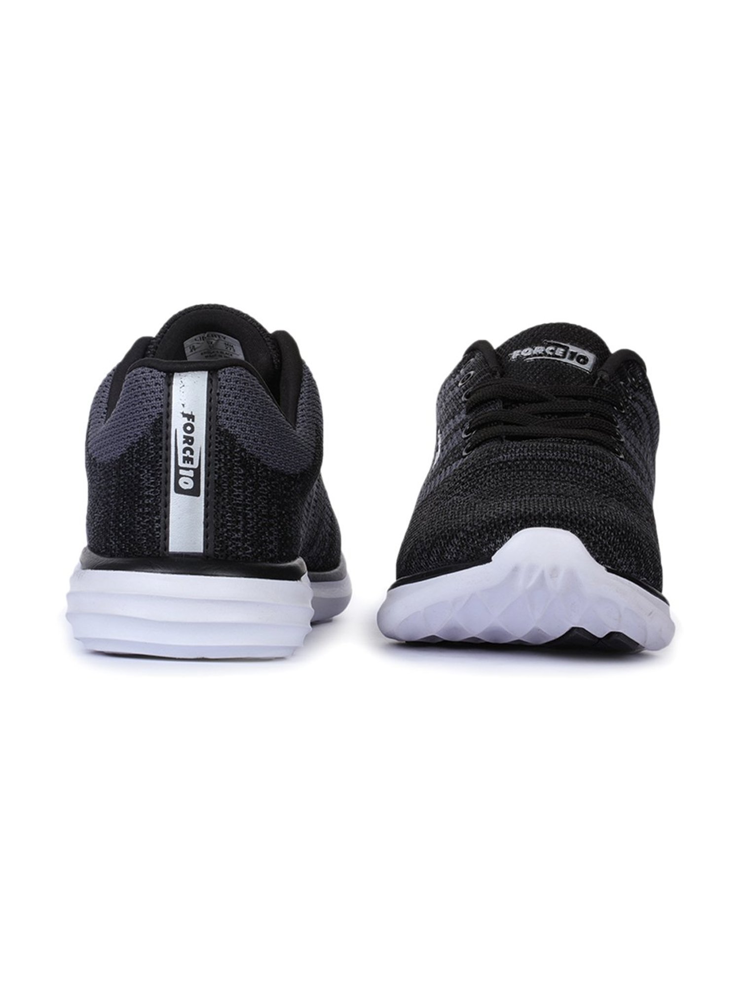 Force 10 by Liberty Men's Black Running Shoes