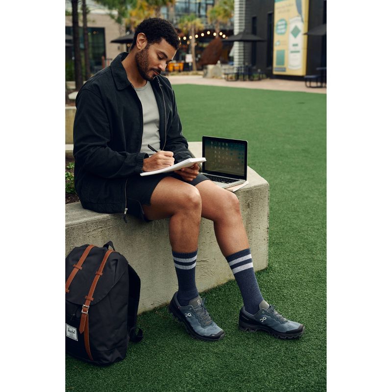 Signature Gold by GOLDTOE Men's 3pk Casual GT Double Stripe Crew Socks - 6-12.5