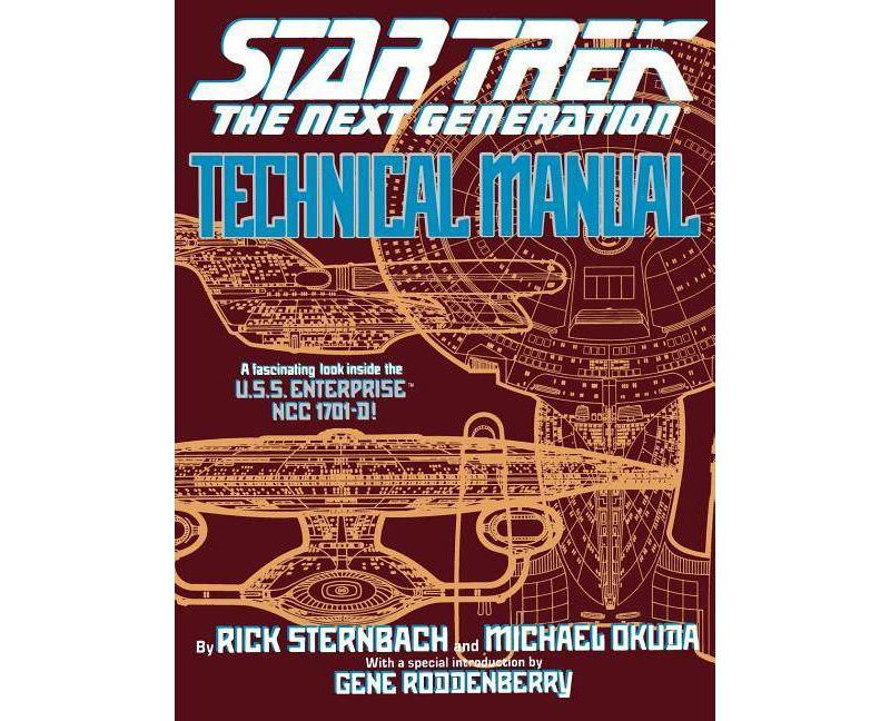 Technical Manual - (Star Trek: The Next Generation) by  Mike Okuda & Michael Okuda (Paperback)