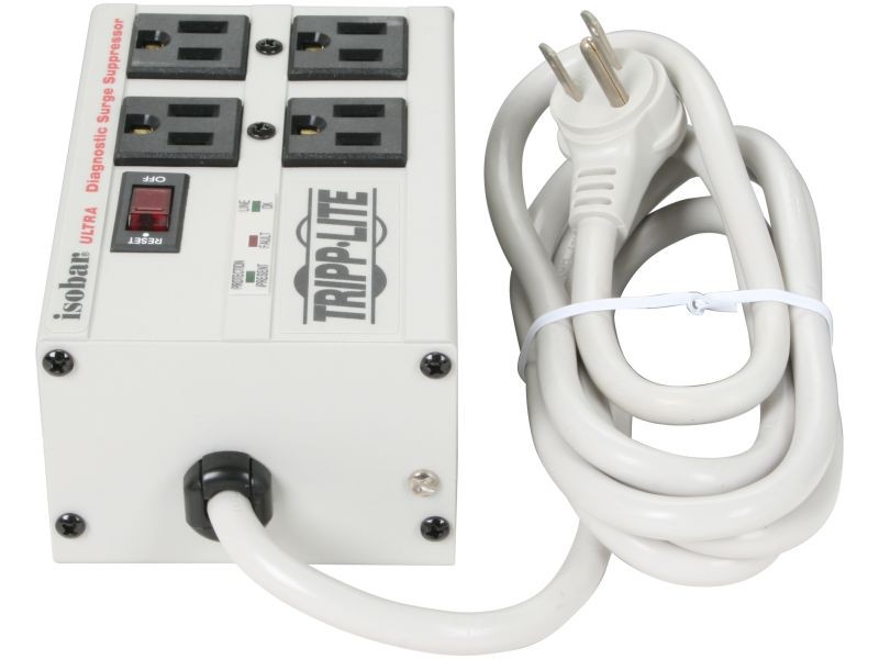 Uninex PS102 RF Remote Control Power Managed 6-Outlet Energy Controlled Surge Protector, Eliminates Standby Idle Electricity Usage, 6-Foot