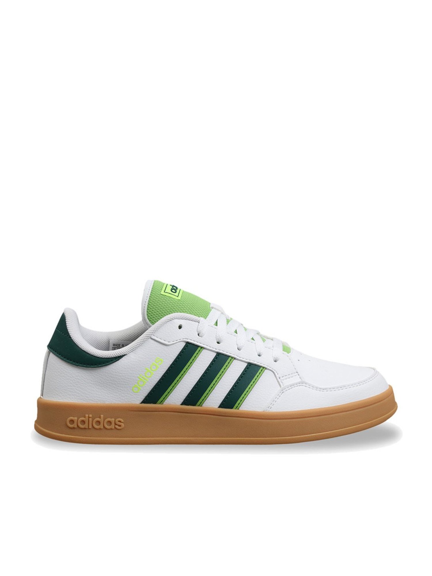 Adidas Men's BREAKNET White Casual Sneakers