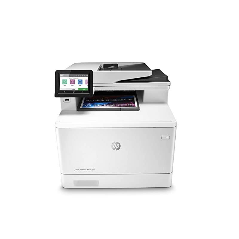 Color LaserJet Pro Multifunction M479fdn Laser Printer with One-Year, Next-Business Day, Onsite Warranty, Works with Alexa (W1A79A) &ndash; Built-in Ethernet