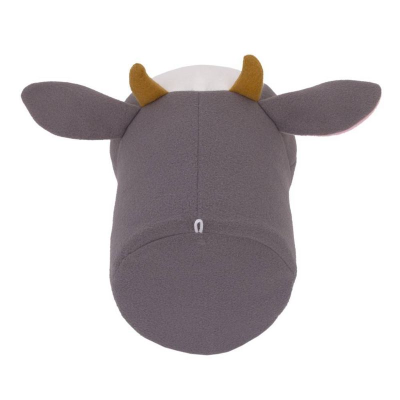 Little Love by NoJo Cow Plush Head Wall Decor