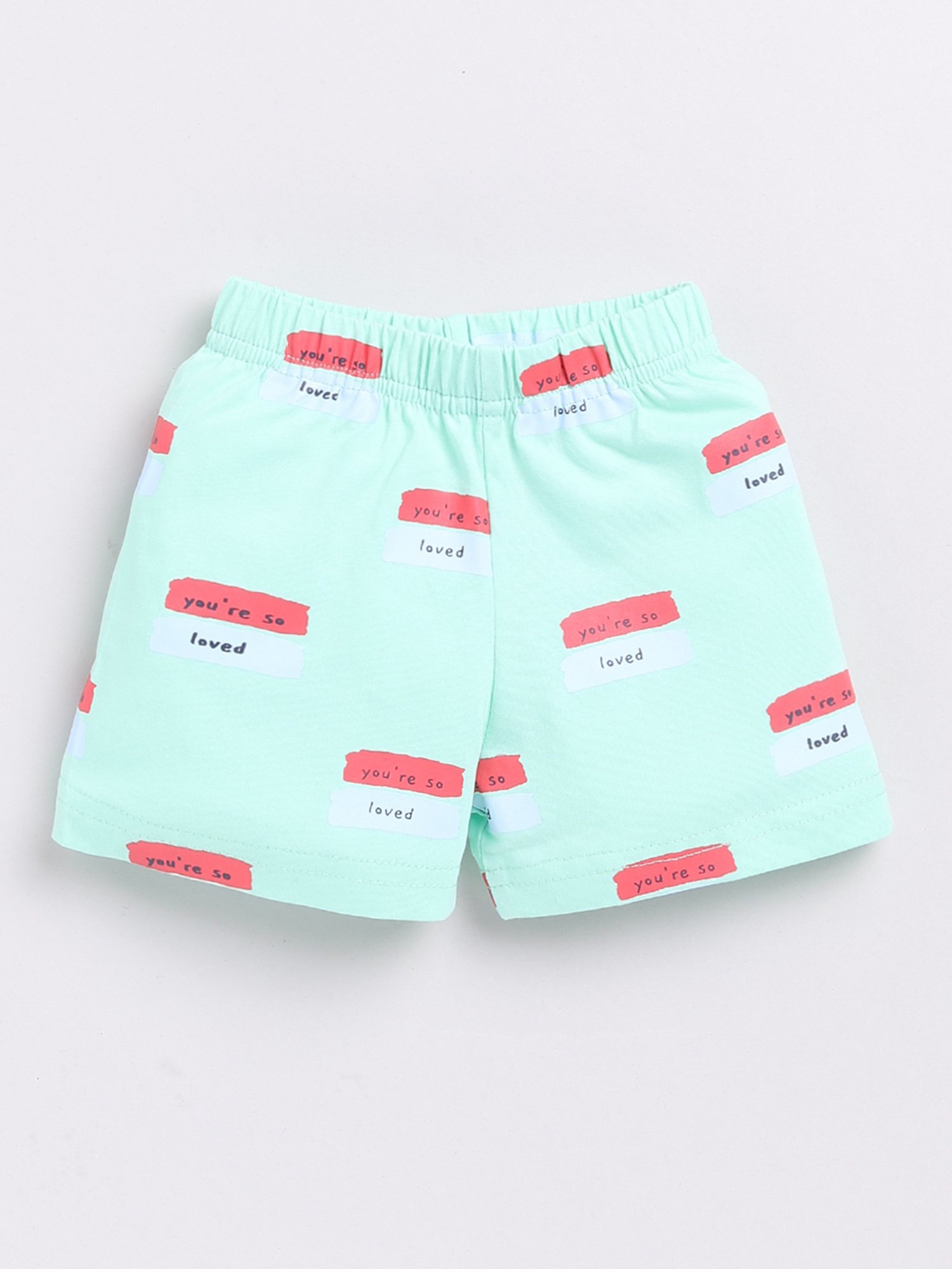 Clt.s Boys Light Blue Printed T-Shirt with Pants