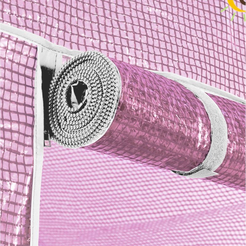 Lean-To Aluminum Greenhouse Clear - OGrow