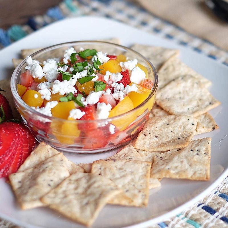 Van's Foods The Perfect 10 Crispy Six Whole Grain Four Seed Baked Crackers - 4oz