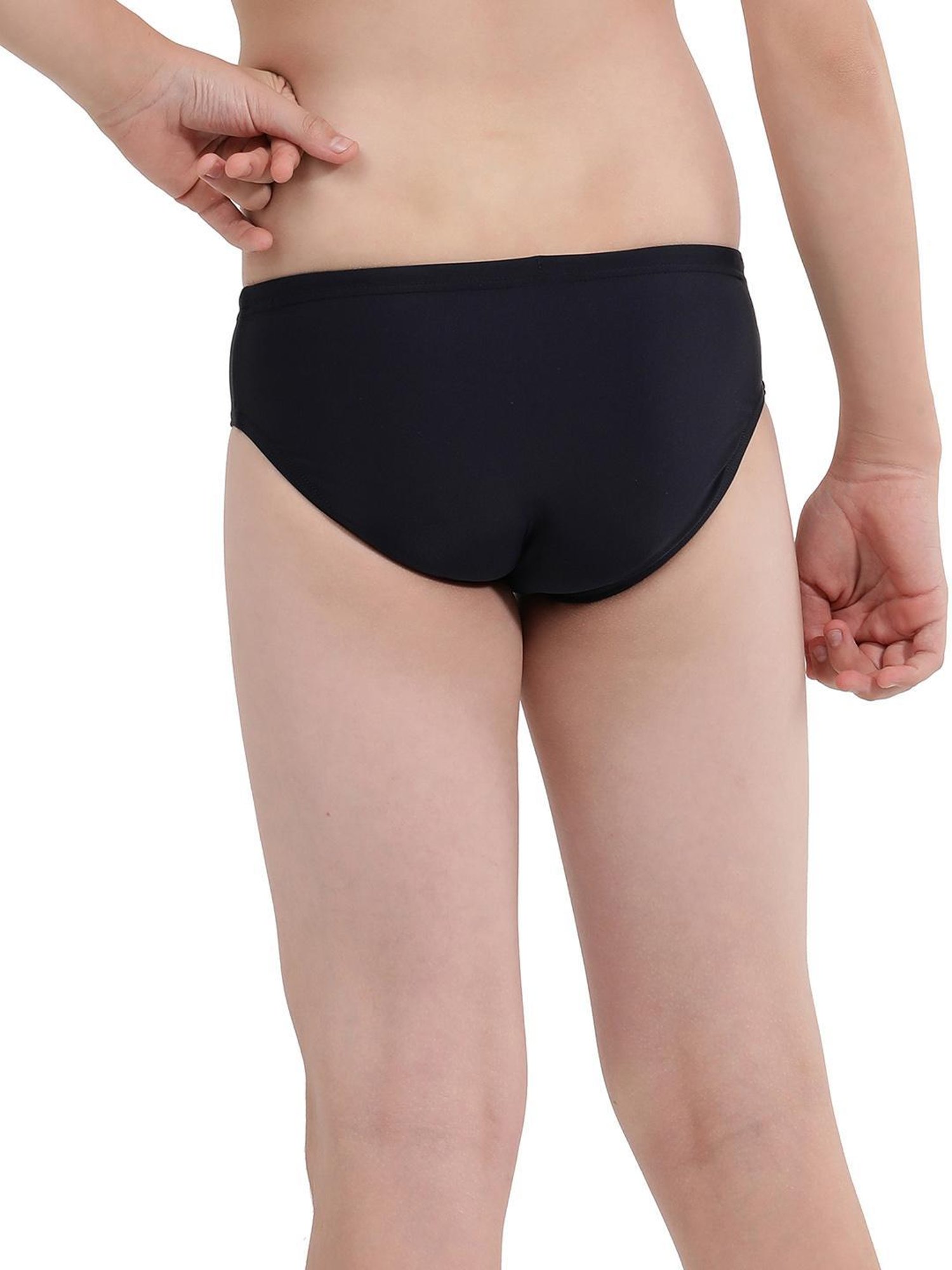 Speedo Kids Navy Solid Brief