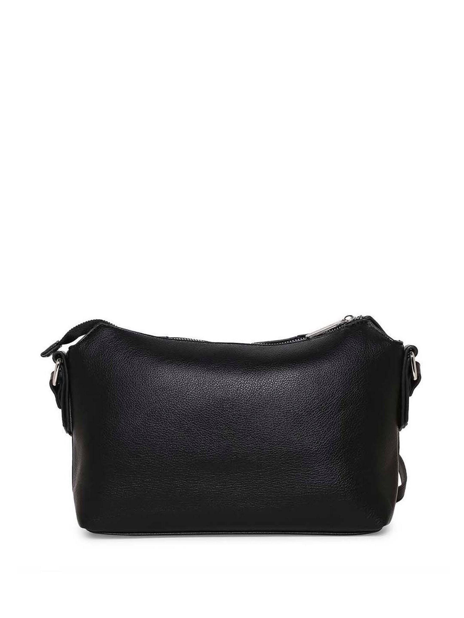 Marina Galanti Black Solid Medium Sling Handbag