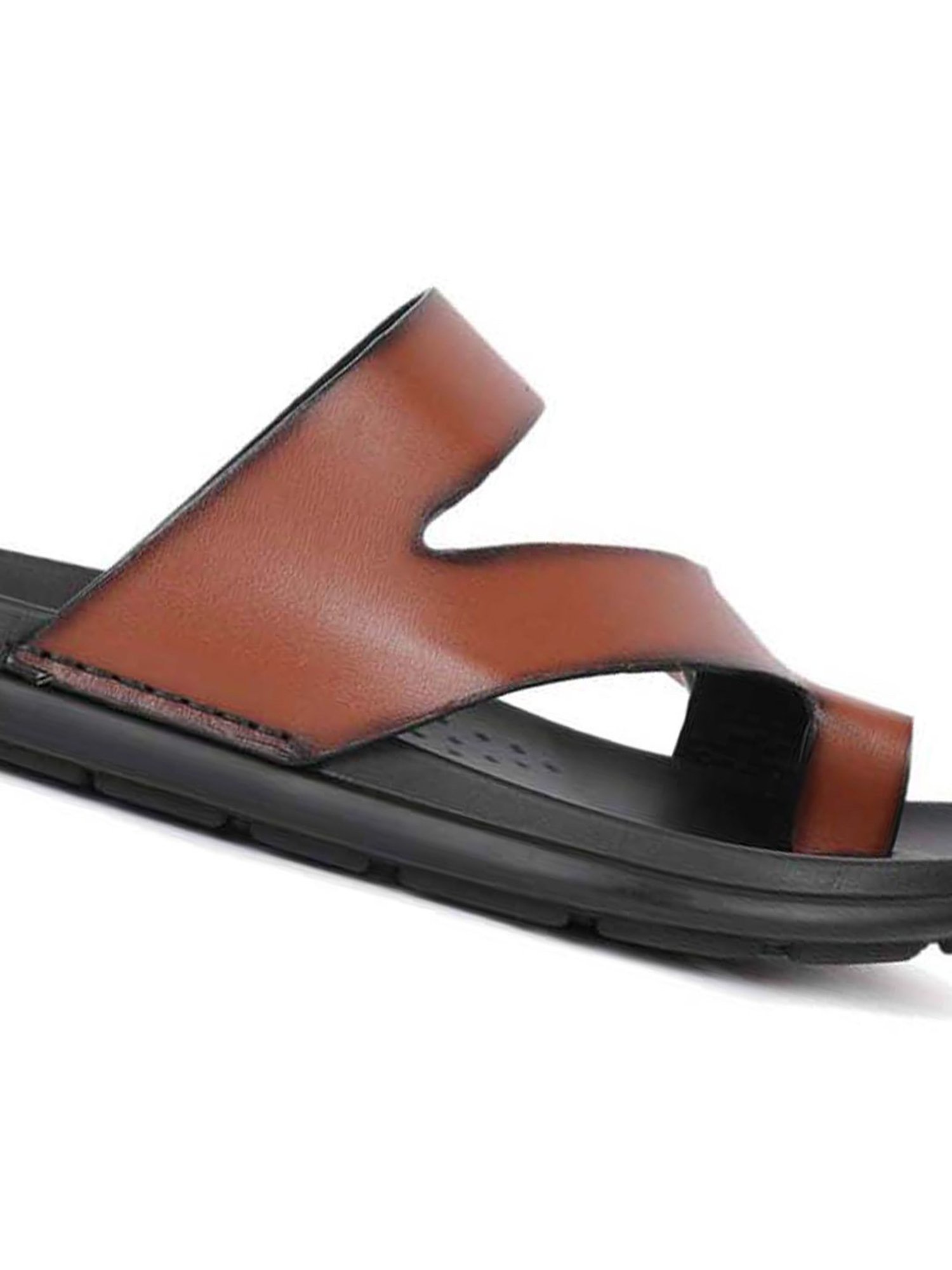 Gabicci Men's Bat Mobile G Tan Toe Ring Sandals