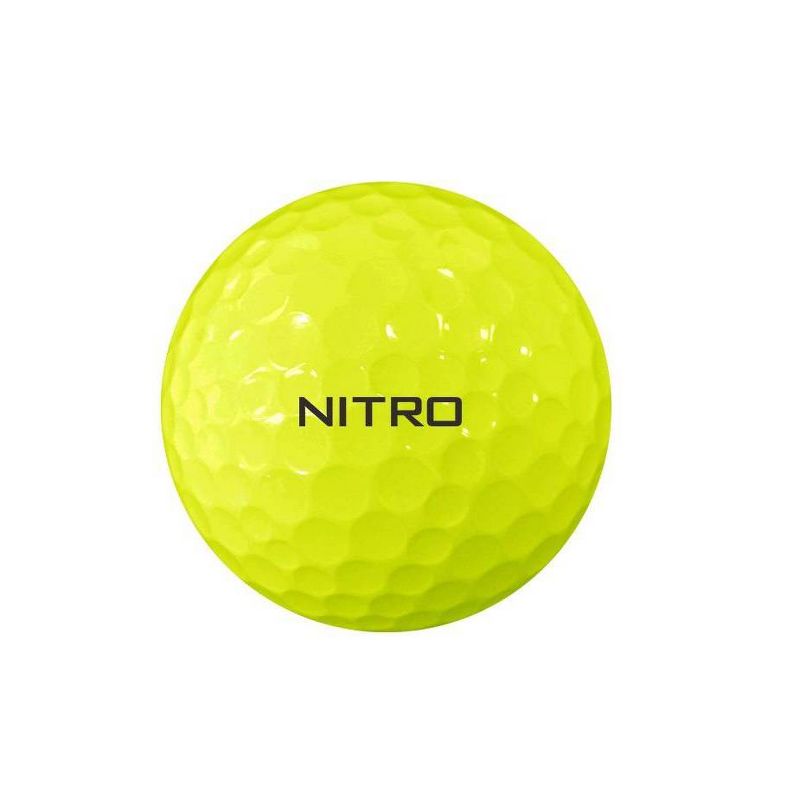 Nitro Golf Crossfire Golf Balls Yellow - 45pc