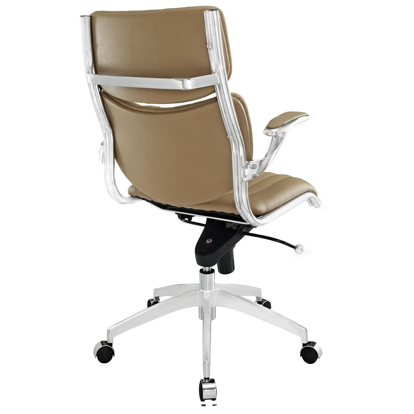 LexMod LexMod Jaunt Highback Office Chair, Tan EEI-1028-TAN