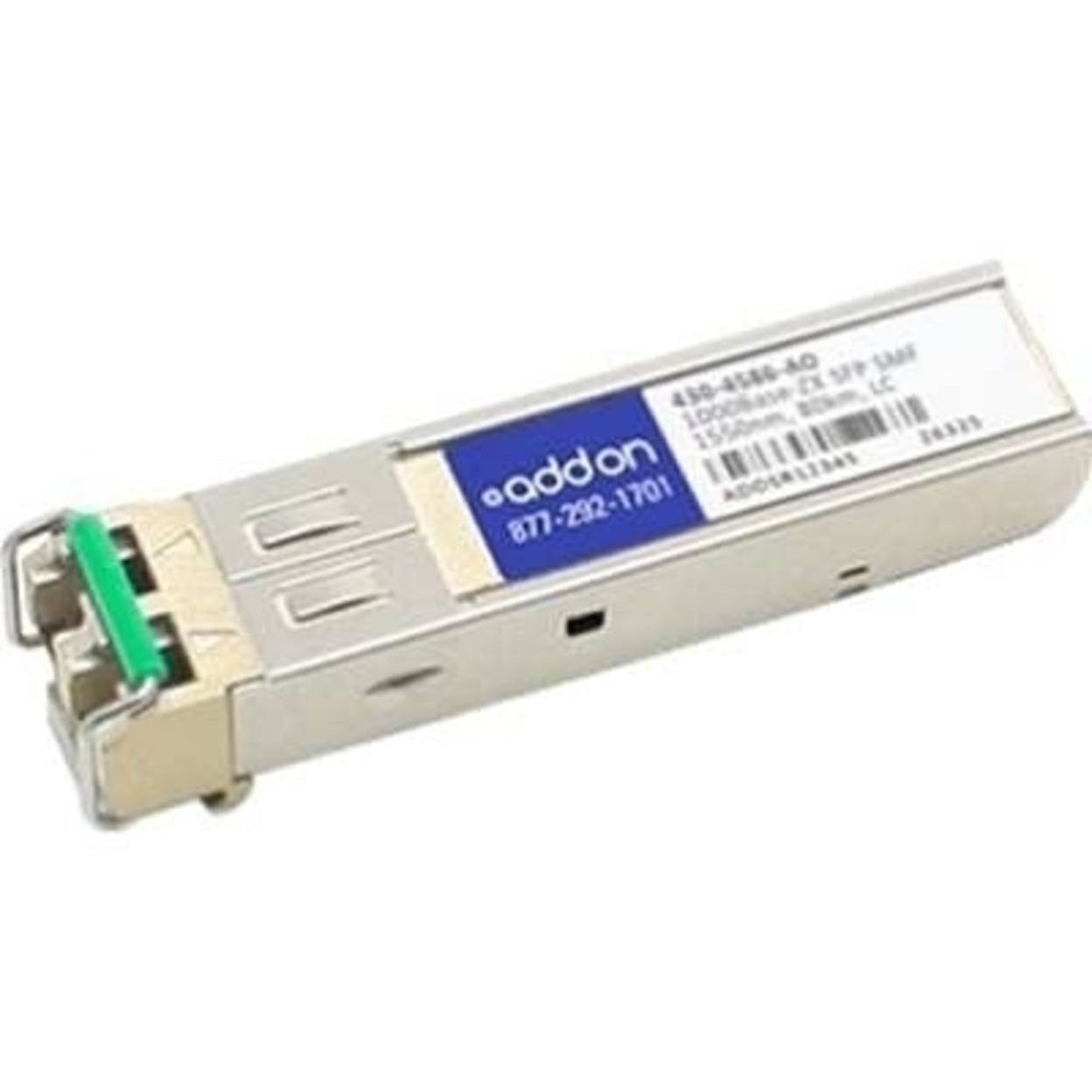 Addon Dell 430-4586 Compatible Taa Compliant 1000Base-Zx Sfp Transceiver (Smf 1550Nm 80Km Lc)