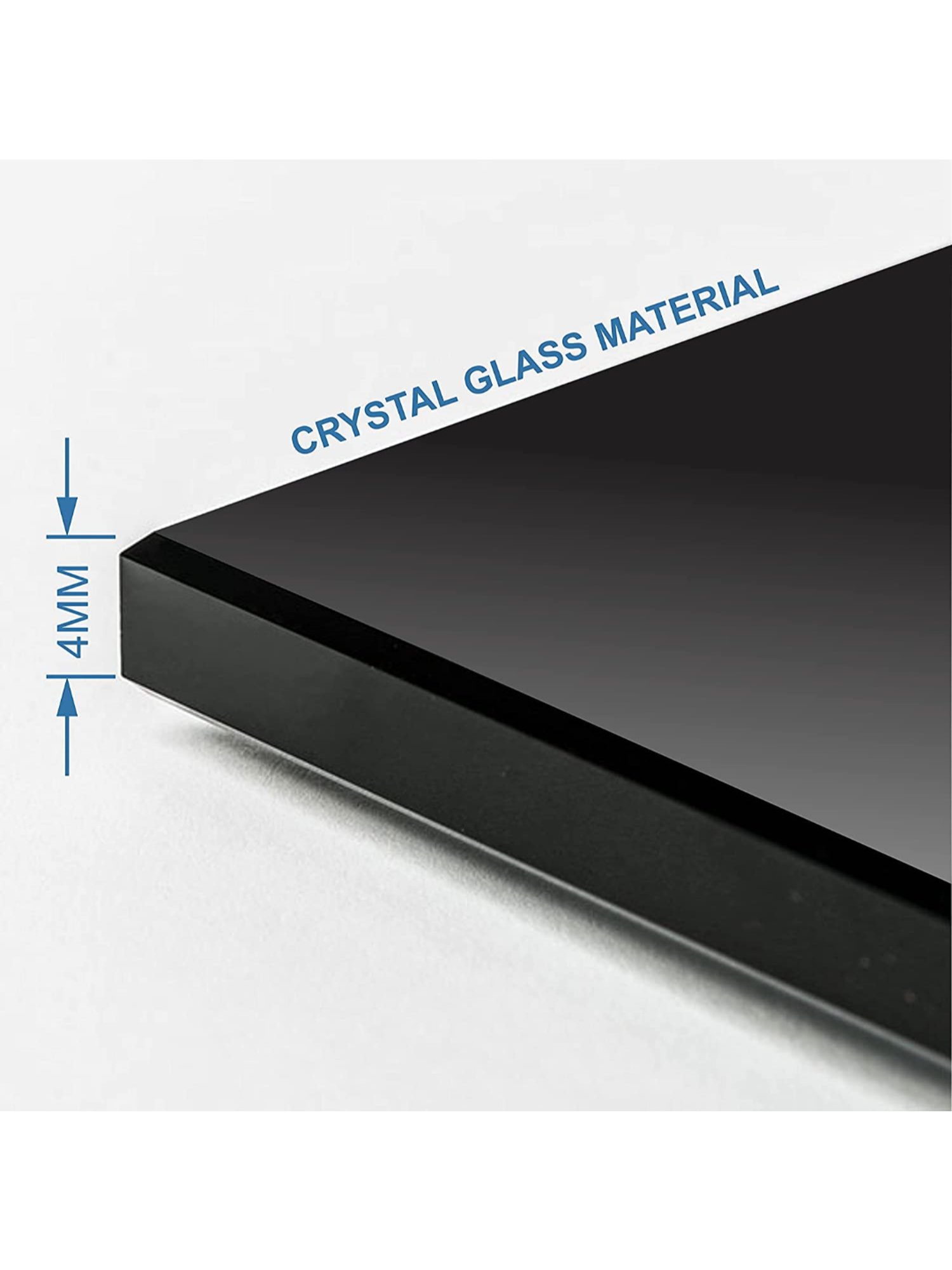 Teqooz Smart Dimmer Wi-Fi plus Bluetooth Touch Switch for Lights, Lamps (Black)