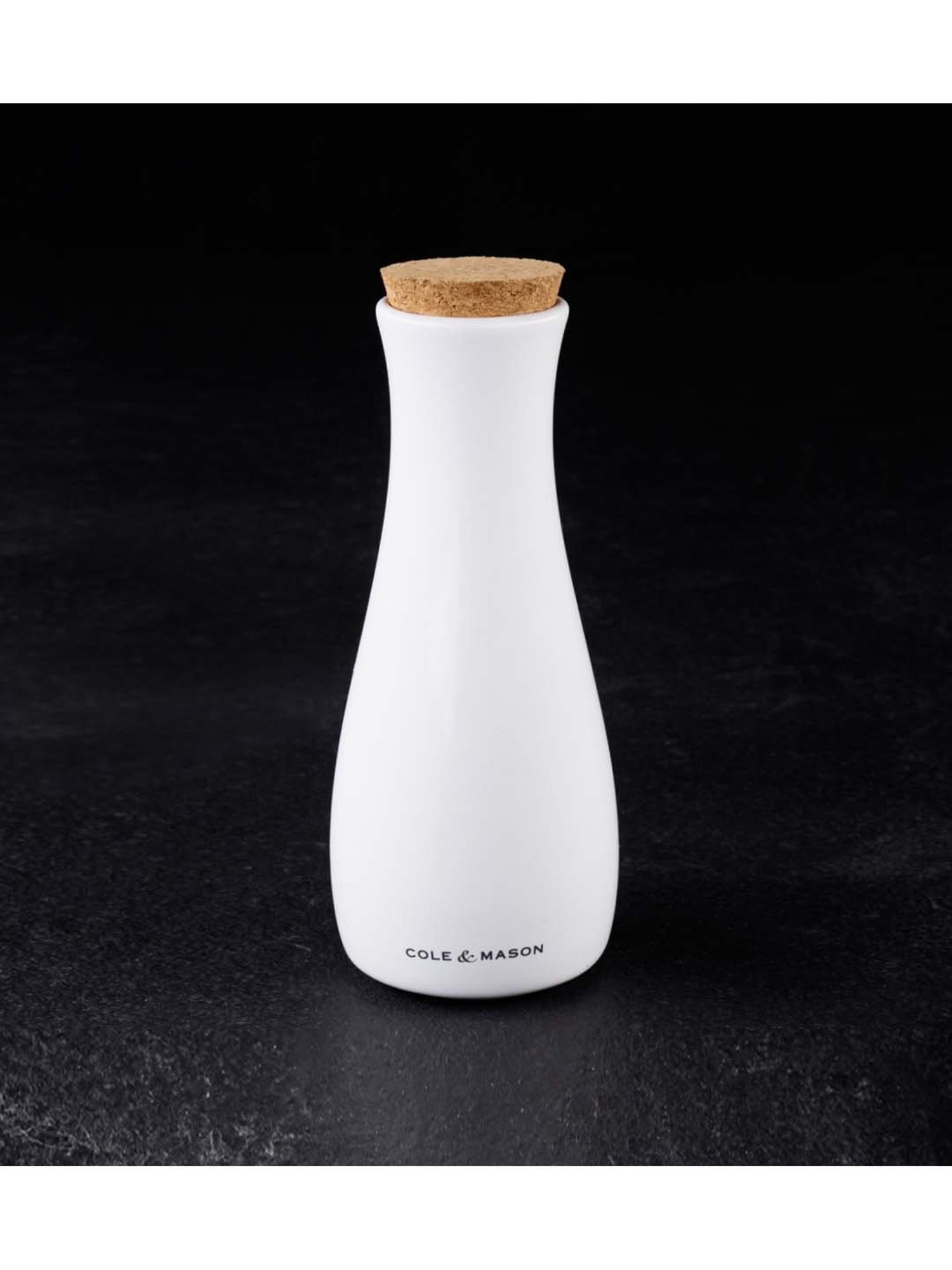 COLE & MASON White & Beige Ceramic Pourer - Set of 1