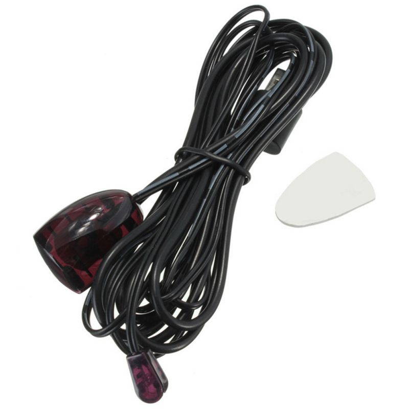 USB Adapter Infrared IR Remote Extender Repeater Receiver Transmitter Black 5V