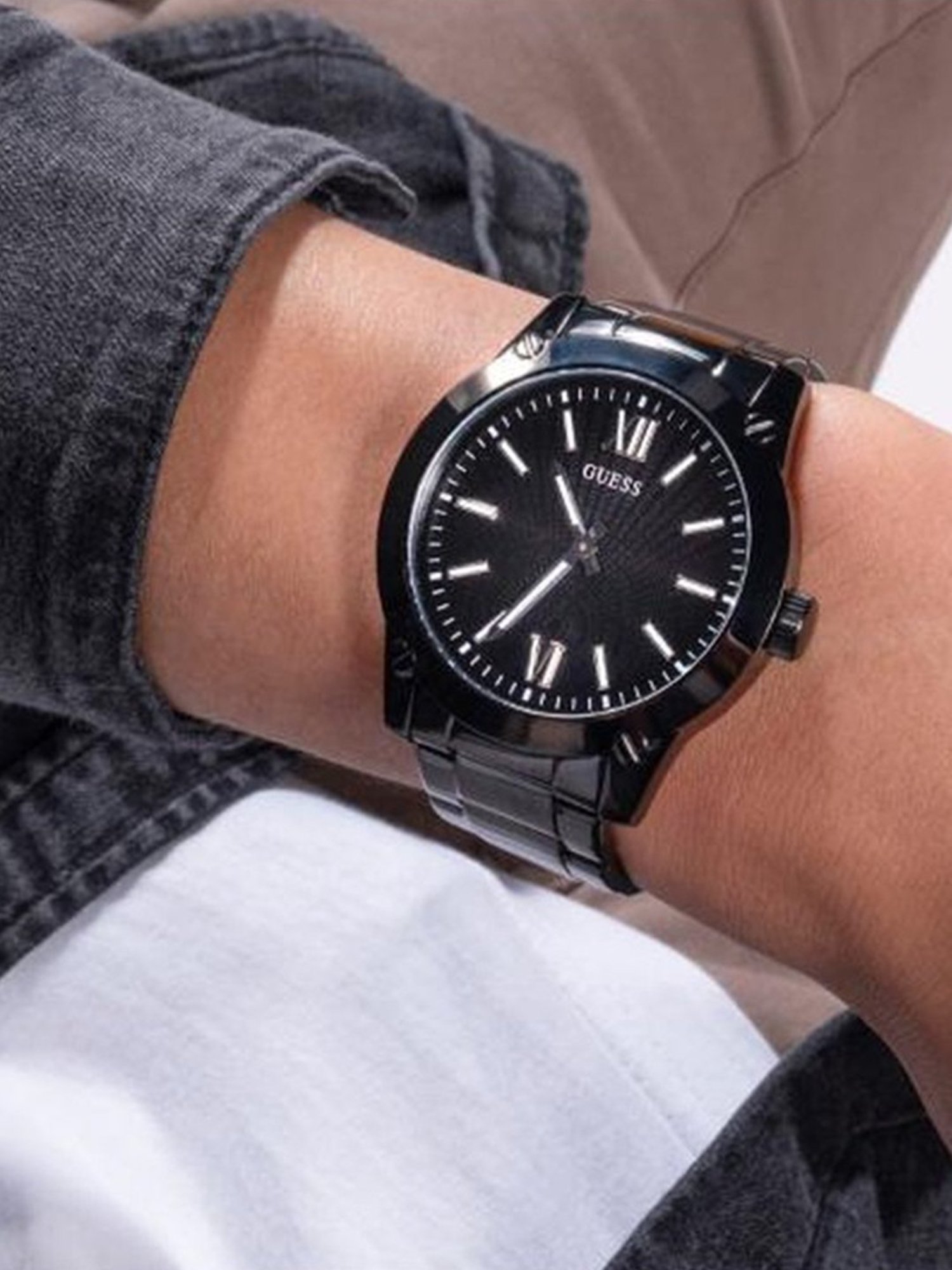 Guess GW0574G3 Crescent Analog Watch for Men