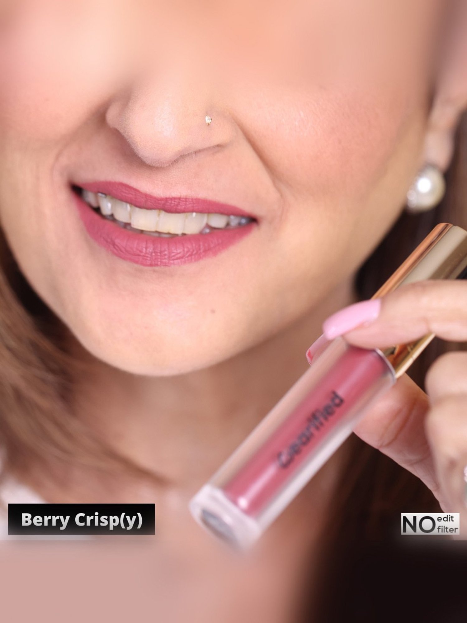 RENEE Stay With Me Matte Lip Color Thirst For Wine - 5 ml