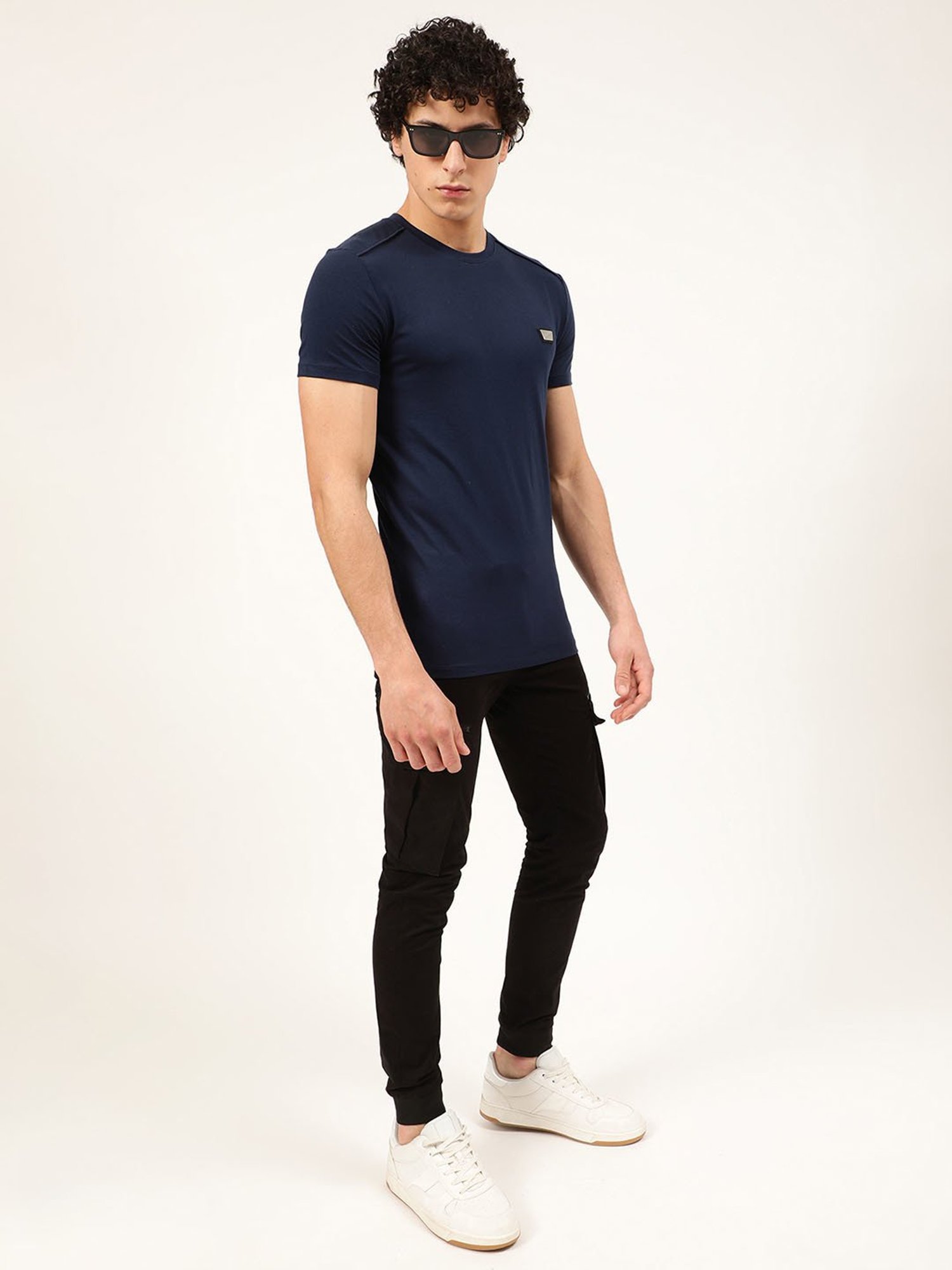 Antony Morato Navy Slim Fit T-Shirt