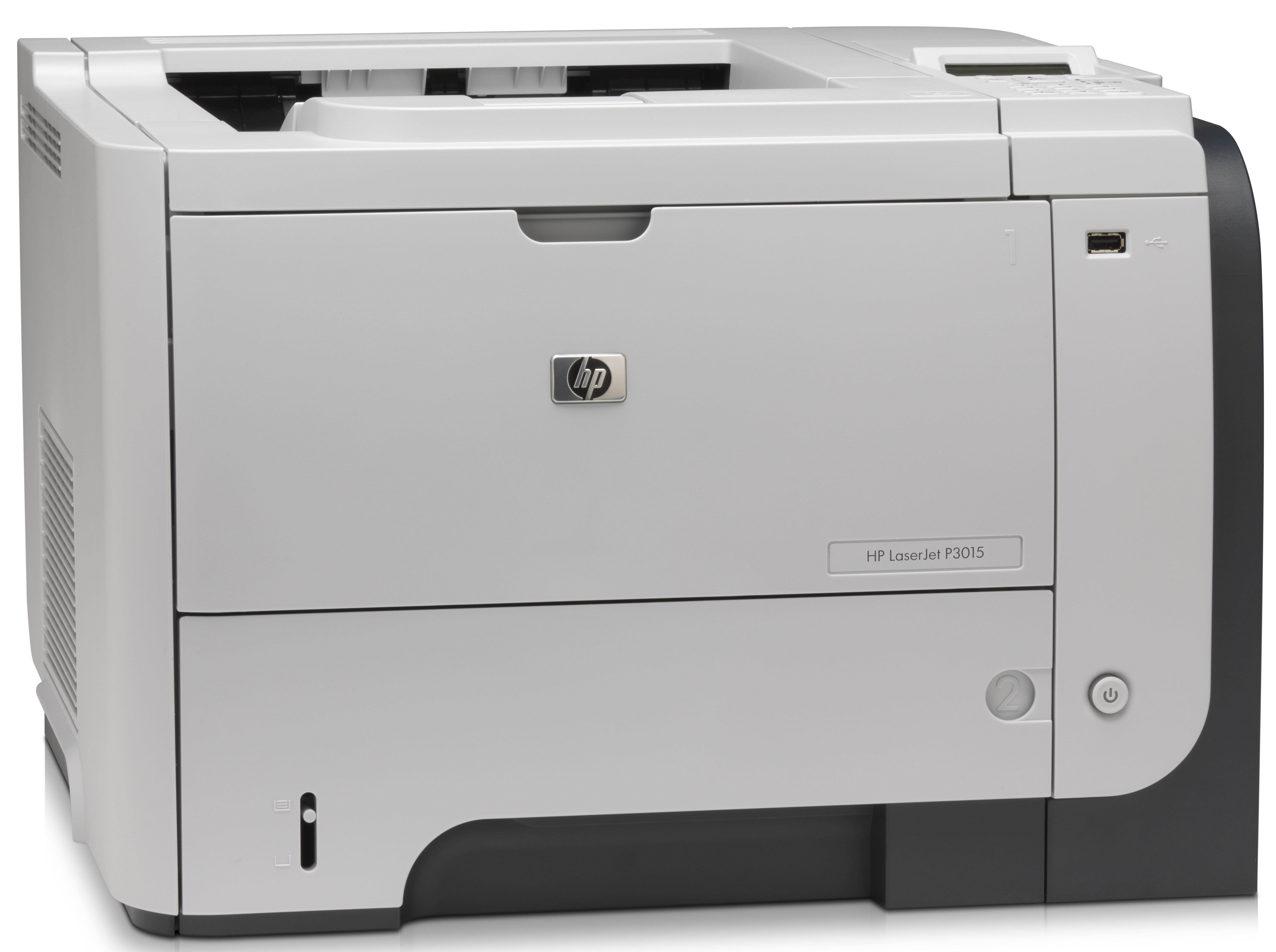 HP LaserJet P3015N Enterprise Network Monochrome Laser Printer (CE527A) REFURBISHED