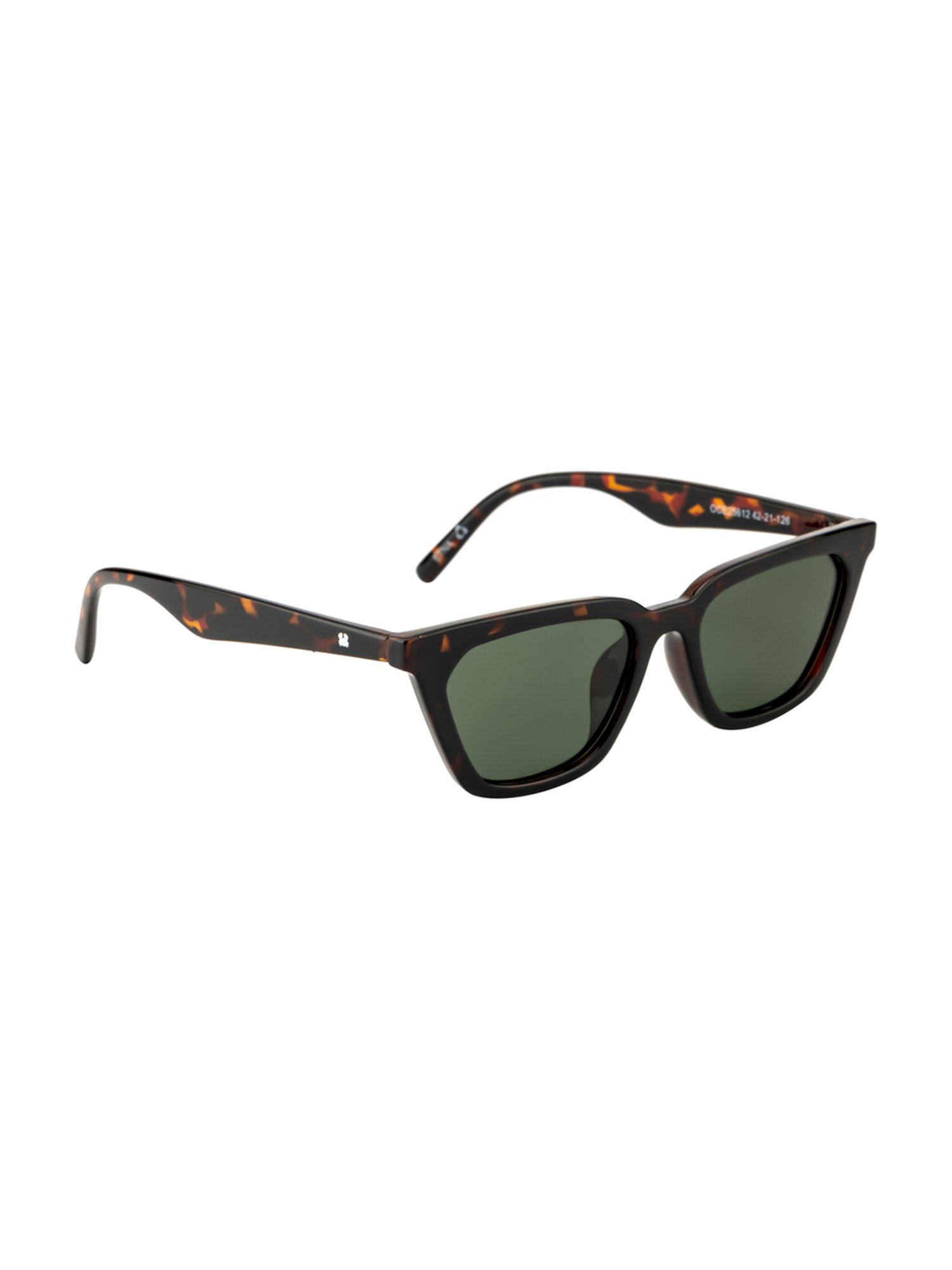 Oceanides Brown Wayfarer Unisex Sunglasses