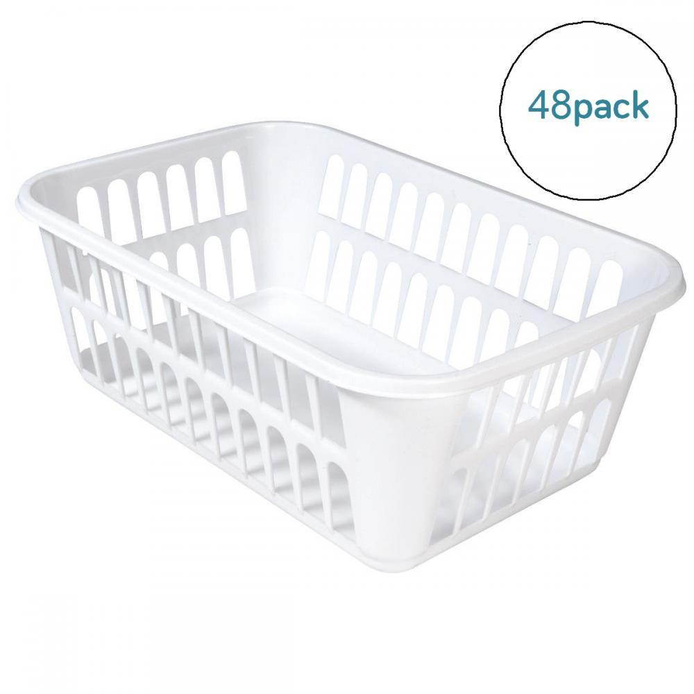 Sterilite Storage Basket Wht 2194-2057