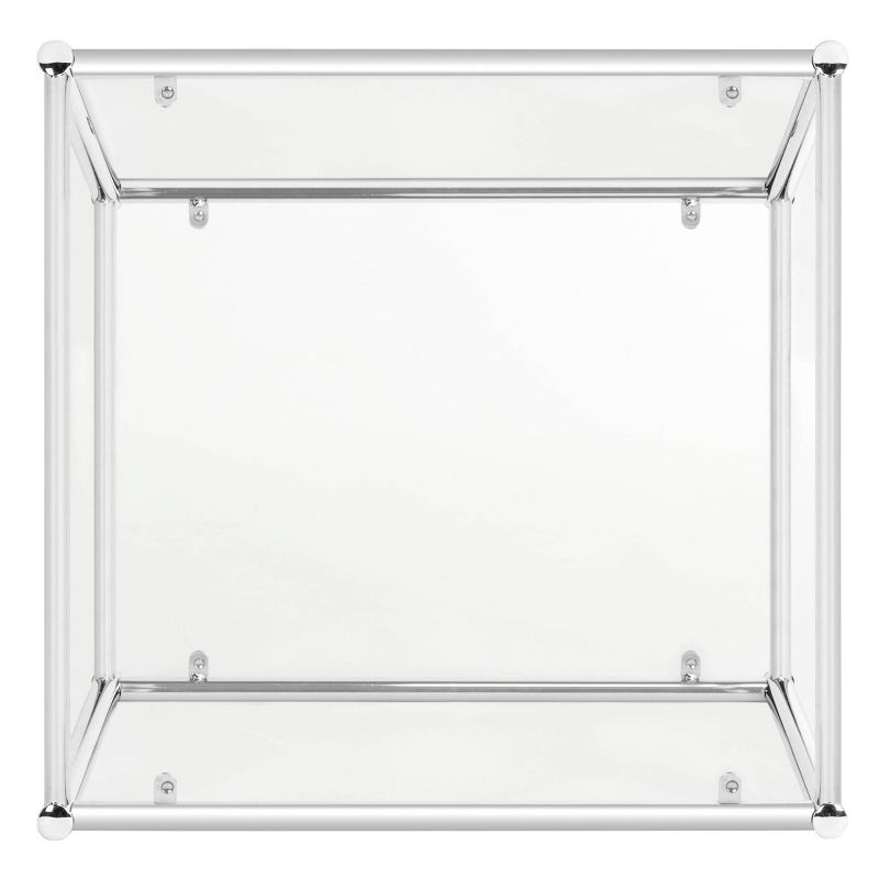 Set of 3 Glam Mirrored Accent Tables Gold - Olivia & May