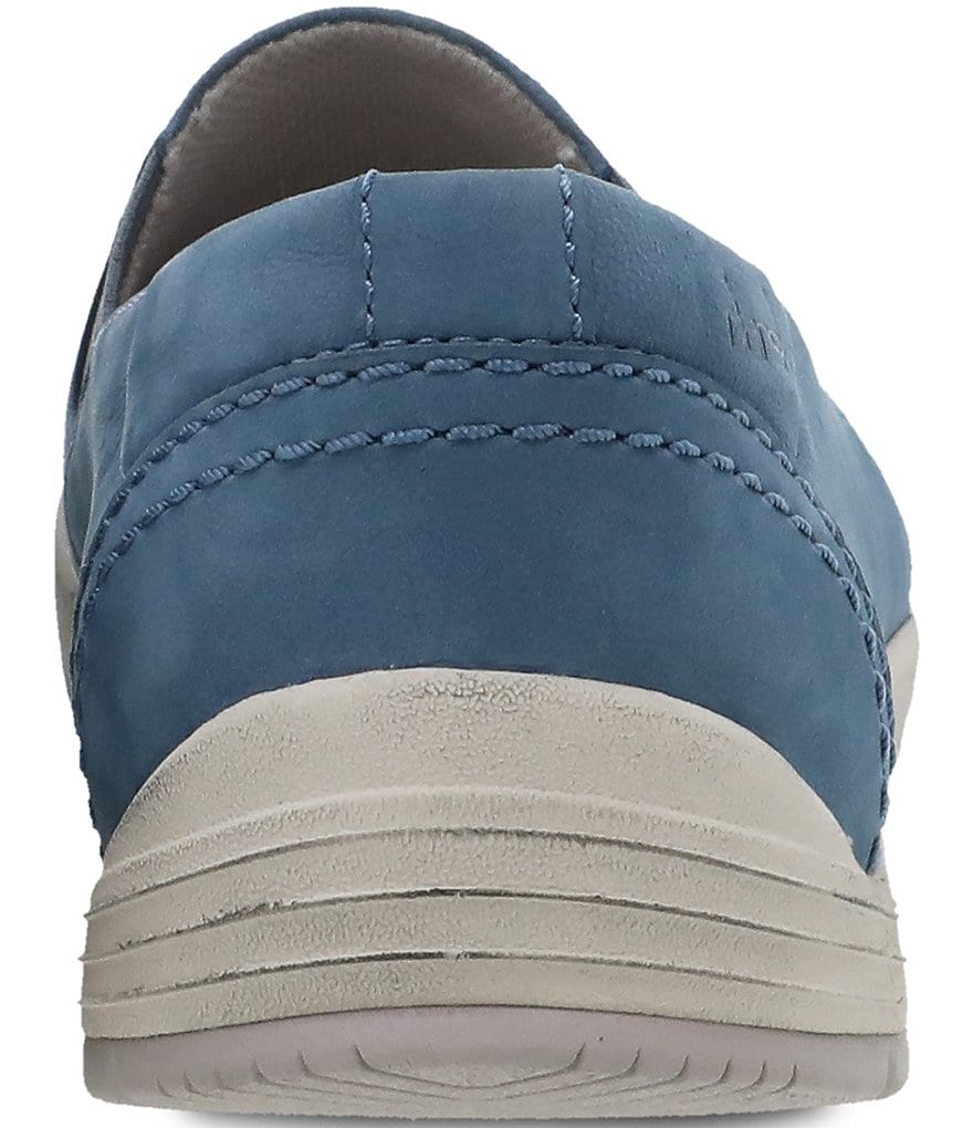 Dansko Laraine Waterproof Nubuck Leather Slip-Ons