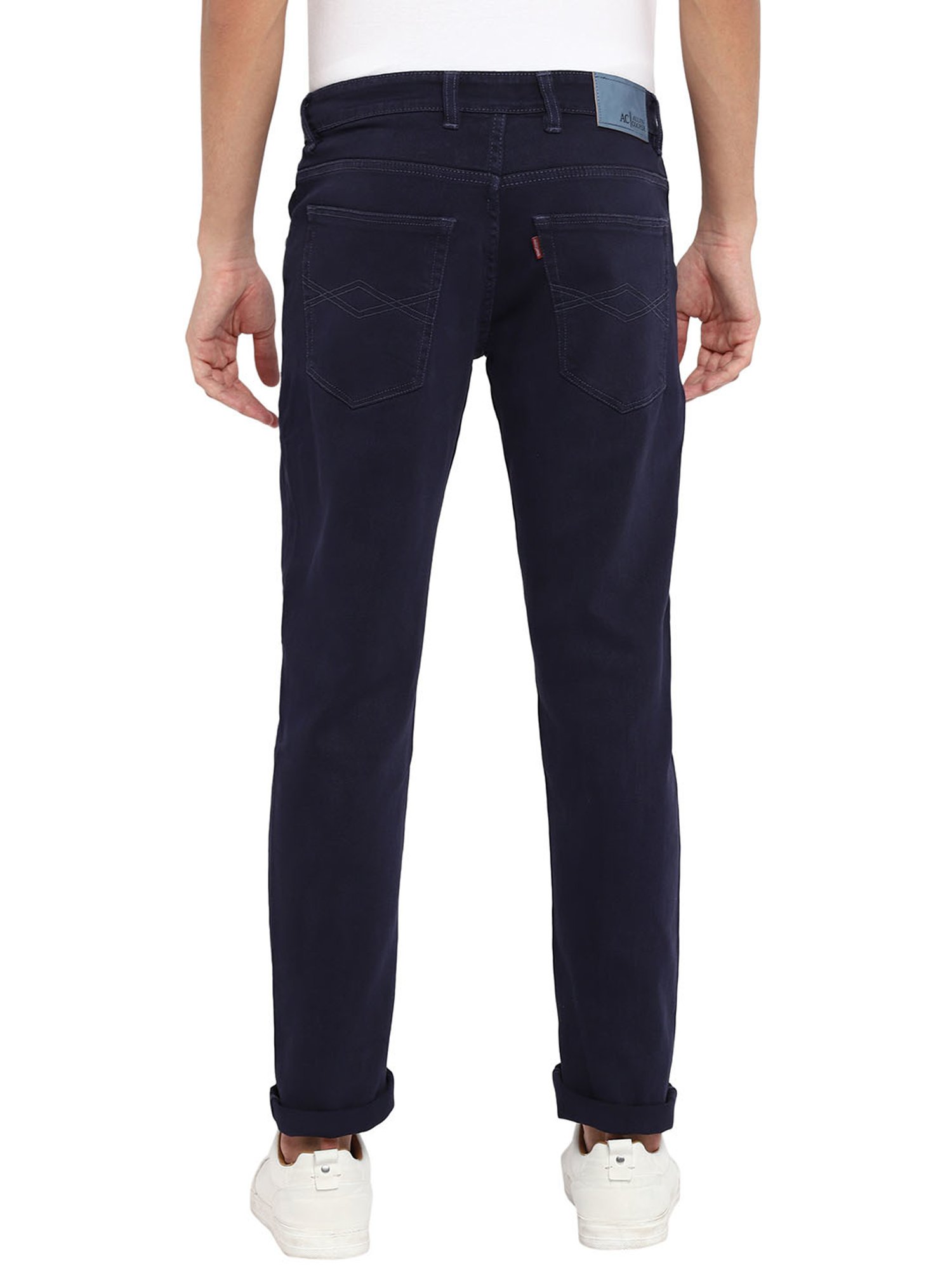 Allen cooper Blue Regular Fit Jeans