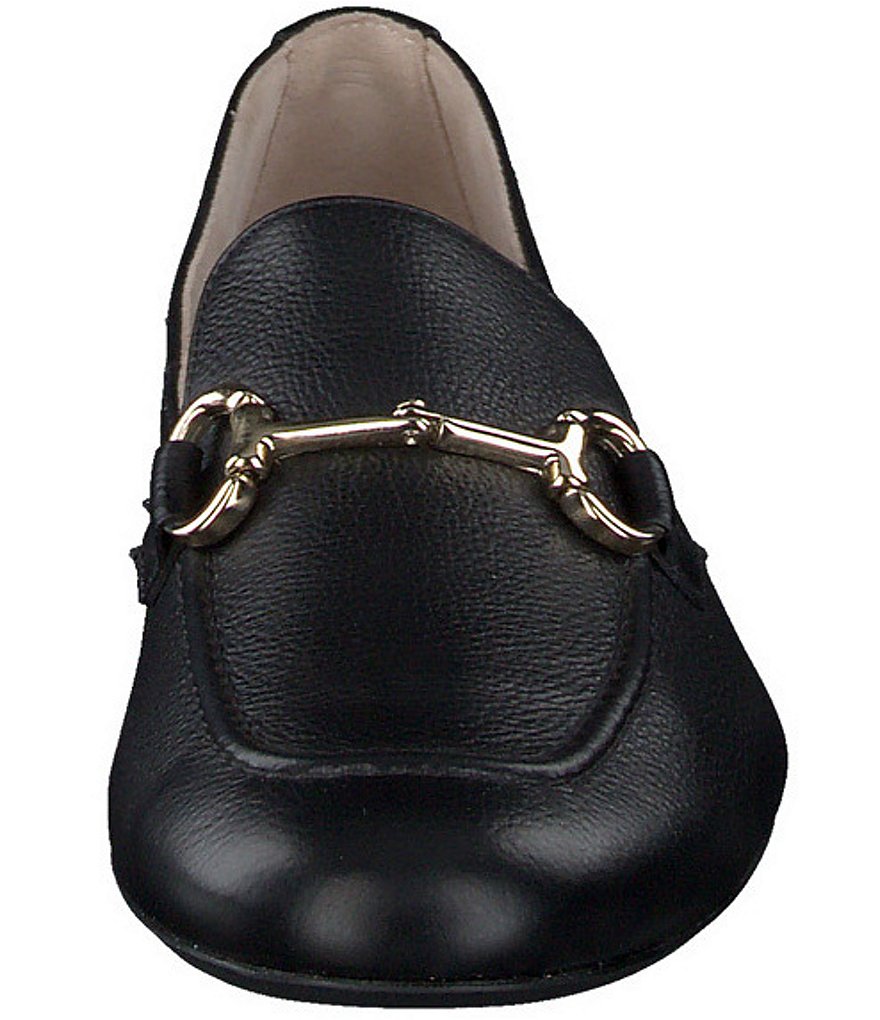 Paul Green Daphne Bit Buckle Leather Loafers