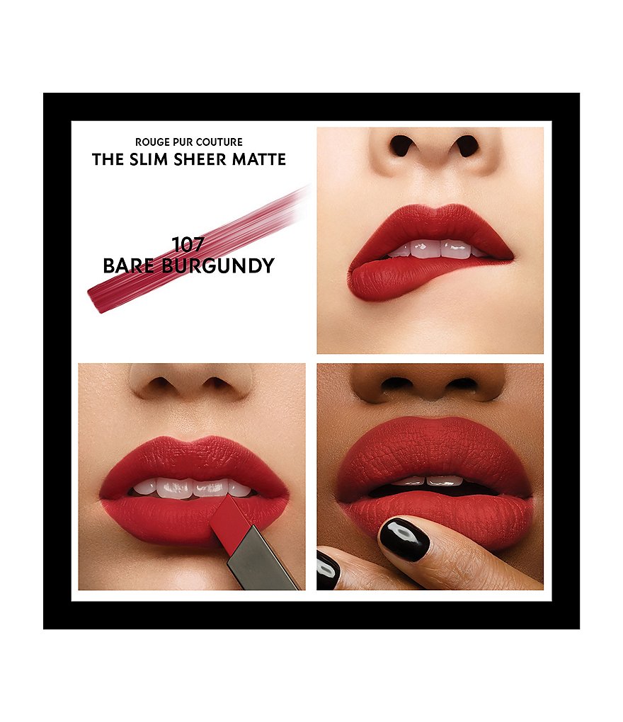 Yves Saint Laurent Beaute Rouge Pur Couture The Slim Sheer Matte Lipstick