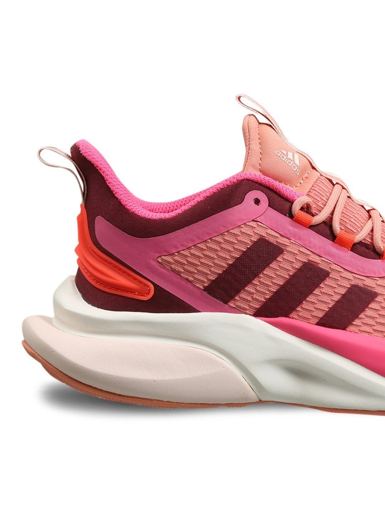 Adidas Women's Alphabounce + Peach Running Shoes