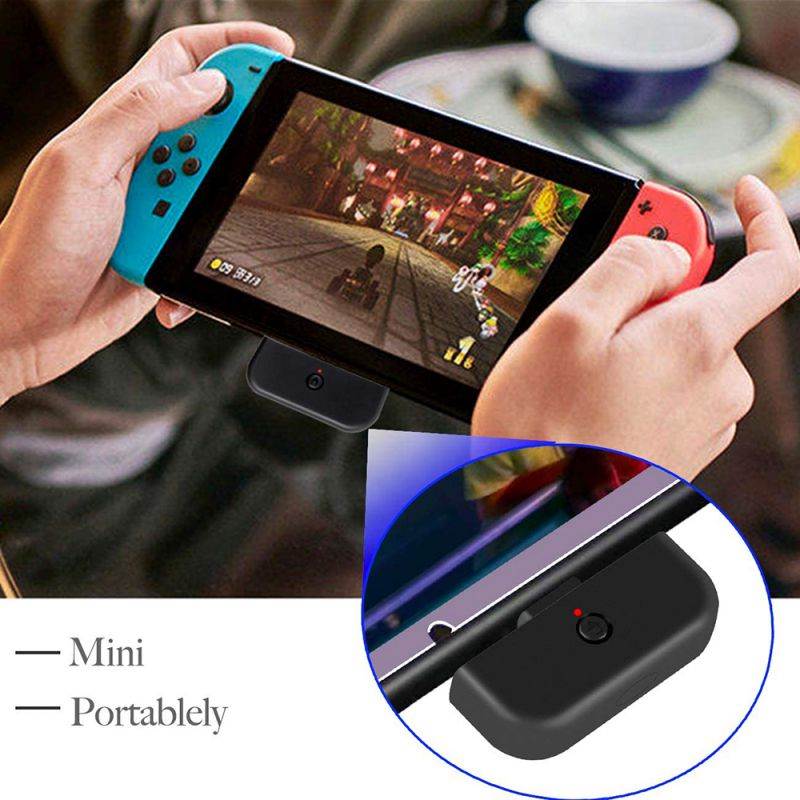 New Type-C Bluetooth 5.0 Audio Wireless Transmitter Adapter for Nintendo Switch PS4 PC