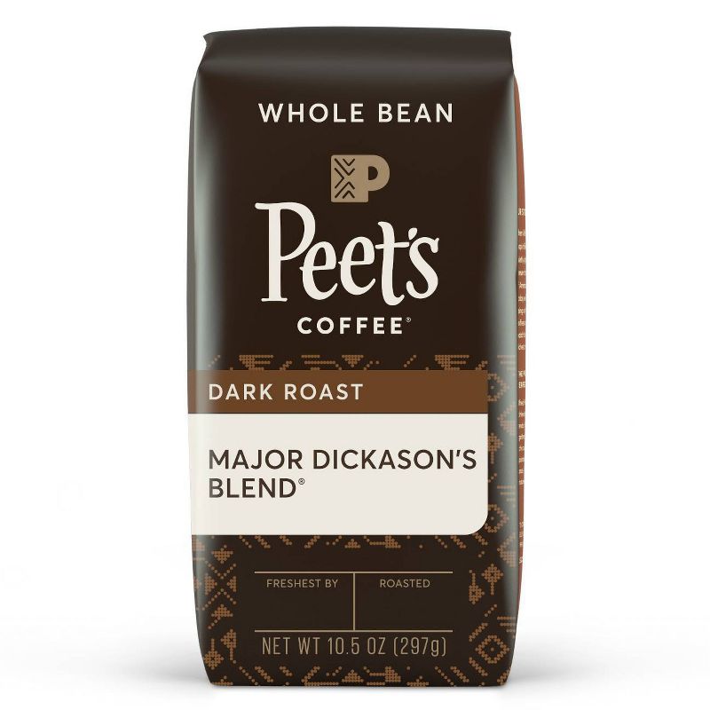 Peet's Major Dickason's Blend Dark Roast Whole Bean Coffee - 10.5oz