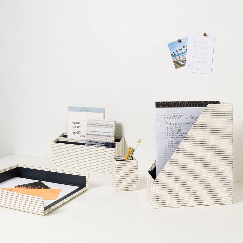 Desk Organization Set Casual Stripes - U Brands