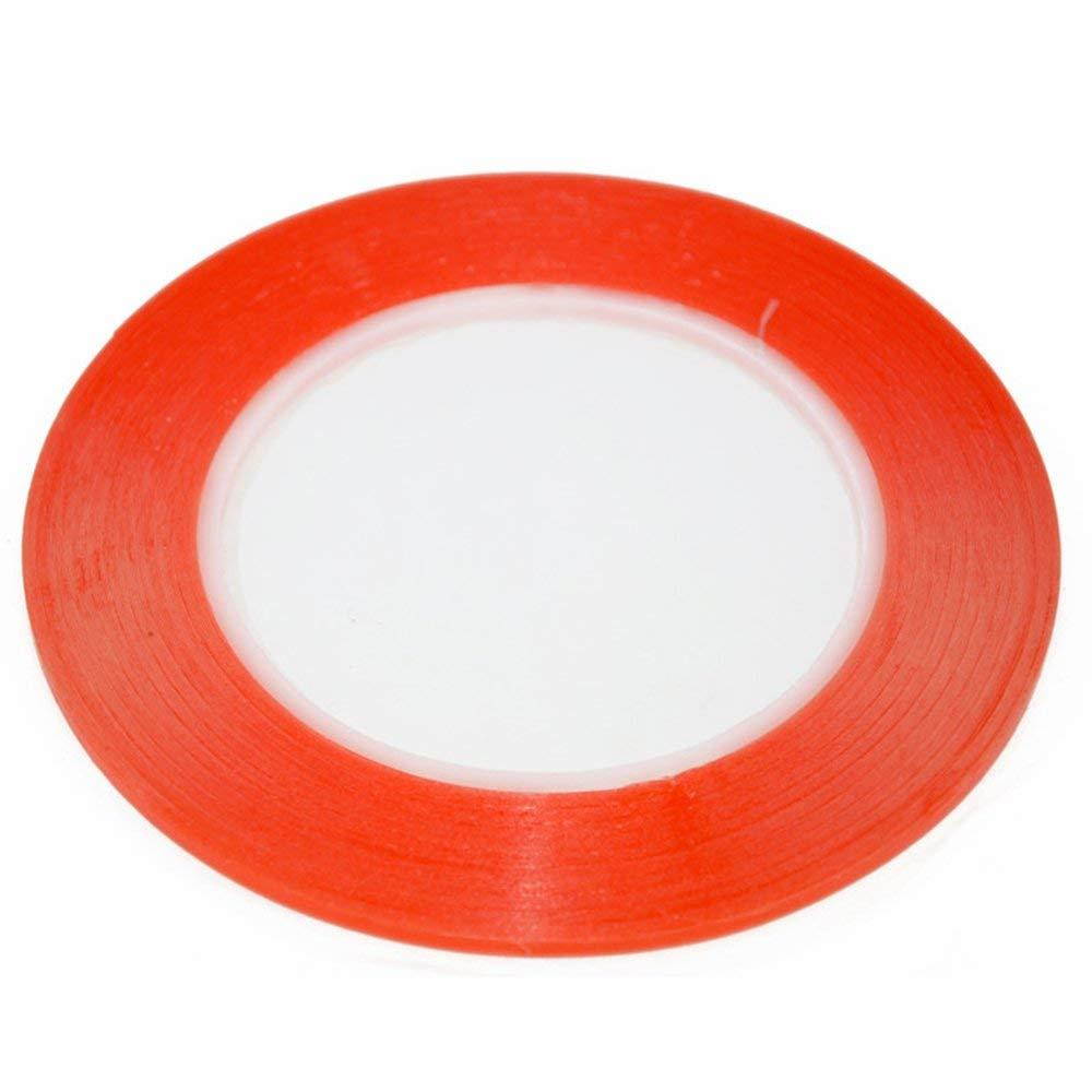 3pcs/bag 25 meters Mixed size 1mm/2mm/3mm/ For 3M Double Sided Tape Sticky Red for Mobile Phone LCD Pannel Display Screen Repair Housing