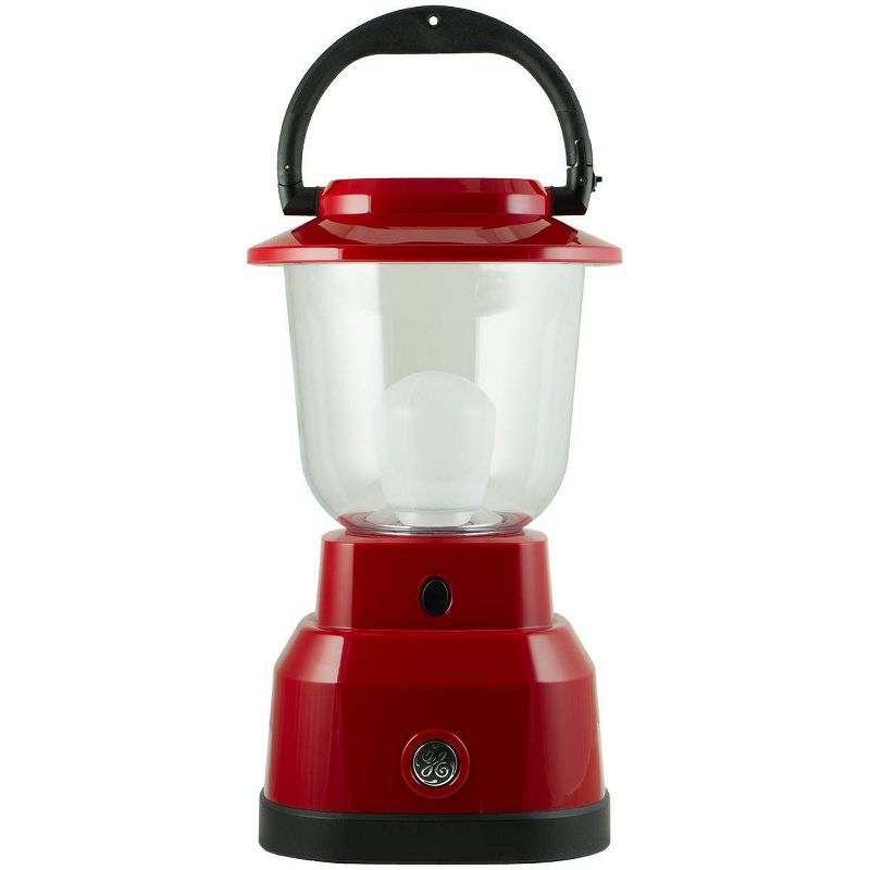 6D 11.2" LED Outdoor Lantern With USB Charging - Red - Enbrighten