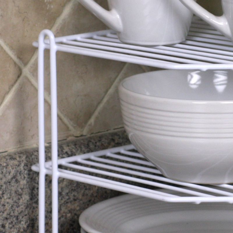 Range Kleen Pot Rack Bookshelf - Stainless Steel