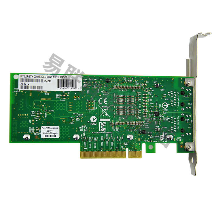 Macroreer for Intel X540-T2 10GbE Ethernet Converged Network Adapter Dual RJ45 Port Fiber Optic Connectors Network Transceivers