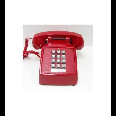 Cortelco ITT-2500-MD-RD 250047-VBA-20MD Desk ValueLine RED