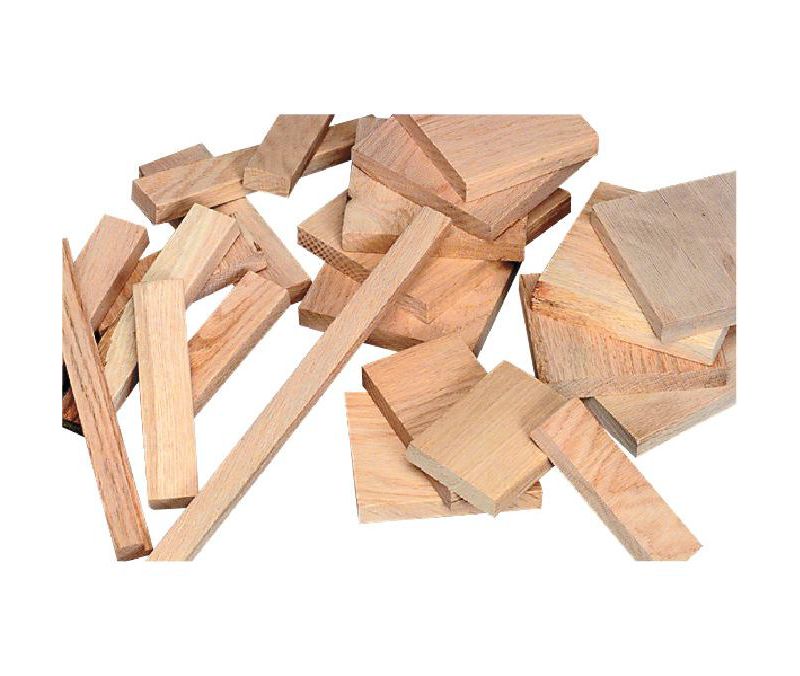 Jack Richeson Solid Oak Unfinished Wood Assortment, Natural, 20 Pounds