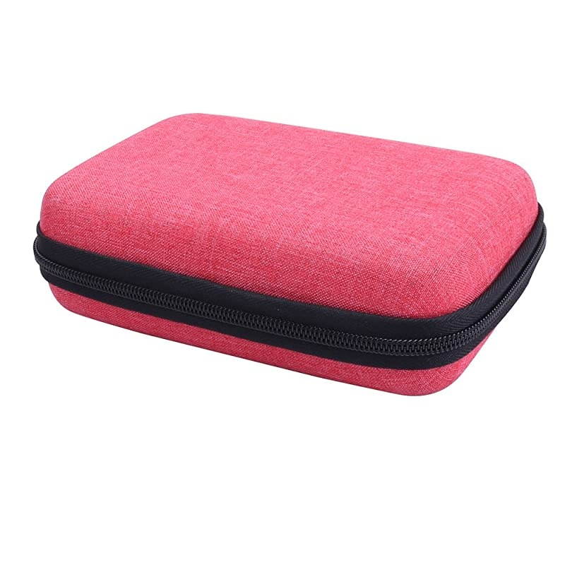 Hard Case for HP Sprocket Plus Instant Photo Printer fits Large 23x34 Sticky Paper by  Red