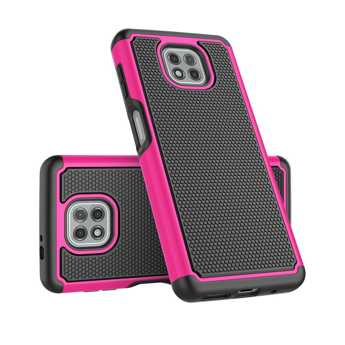 Moto G Power 2021 Case, Tekcoo Motorola Moto G Power Phone Case Hard Plastic Scratch Resistant Bumper Grip Sturdy Full Body Protective Shockproof Phone Cases Cover For Moto G Power 2021, Turquoise