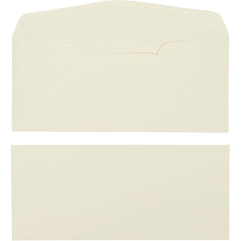 Pipilo Press 48-Sheet Ivory Premium Stationery Paper with Black Border & 24-Count Envelopes for Invitations & Messages